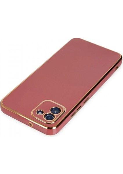 Samsung Galaxy A03 Kılıf Volet Silikon - Kırmızı fırsatları