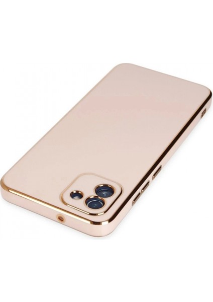 Samsung Galaxy A03 Kılıf Volet Silikon - Pembe fırsatları