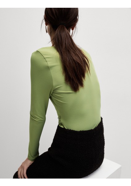 Regular Fit Uzun Kollu Bluz