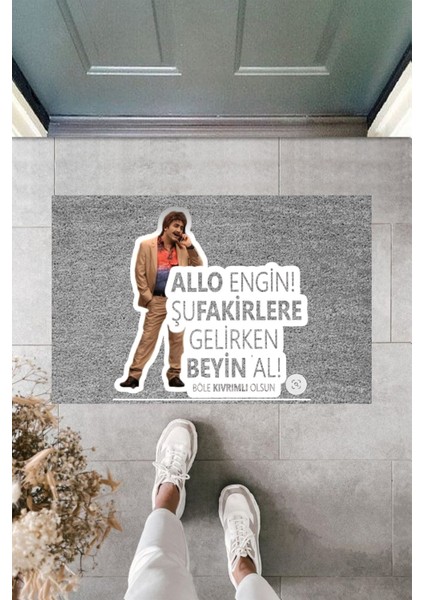 Modern Paspas - Fakirlere Beyin Siparişi Tükenmeden Alın - Özel Tasarım Kapı Önü Paspası 11.2