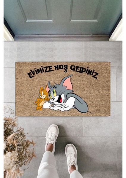 Modern Paspas - Tomjeryy - Özel Tasarım Kapı Önü Paspası