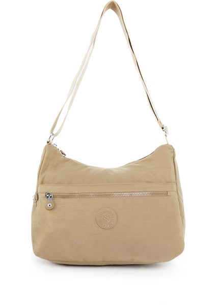 Kadın Suya Dayanıklı Kumaş 5 Gözlü Çapraz Askılı Okul Seyahat ve Omuz Çantası 3051