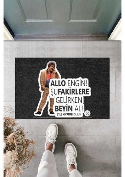 Modern Paspas - Fakirlere Beyin Siparişi Tükenmeden Alın - Özel Tasarım Kapı Önü Paspası 11.3