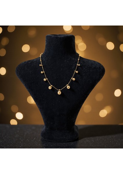 Vividcharm Çelik Boncuk Kolye