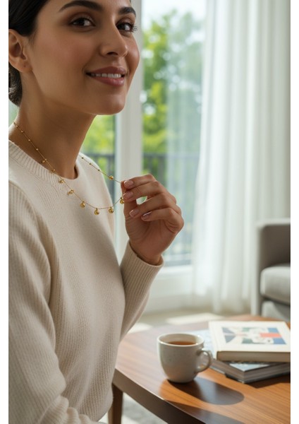 Vividcharm Çelik Boncuk Kolye fırsatları