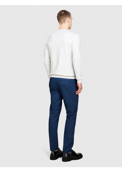 Streç Pamuklu Kemer Delikli Slim Fit Denim Chino Pantolon Erkek Renkli Pantolon - 324P4HJTSF03N modelleri