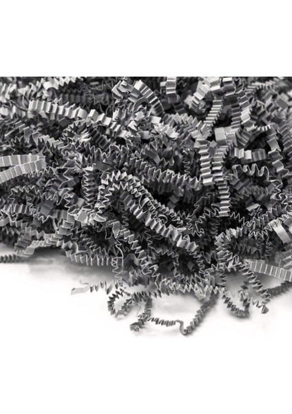 Kırpık Kağıt Zigzag Kesim Antrasit 1 kg