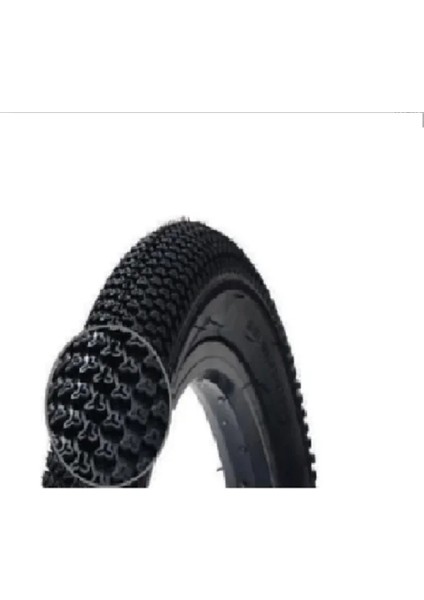 16 Jant 16X2.10 (54-305) Bisiklet Dış Lastiği D1698 + Panda Iç Lastik Seti