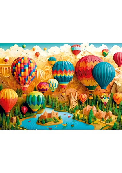 Hot Air Balloon Festival 500 Parça Puzzle fiyatları