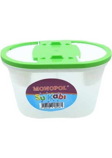 2 Hazneli Sulu Boya Kabı Yeşil Renk