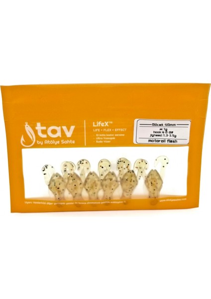 Böcek 40MM 6’lı Paket Motor Oil Flash (Uv)