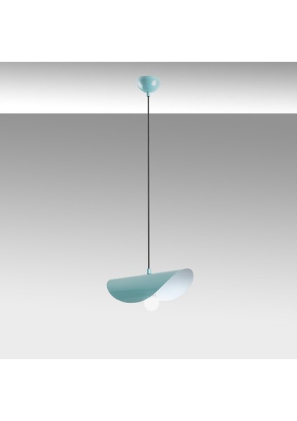 Retro Tekli Sarkıt Avize Turkuaz, Dekoratif Metal Sıvama Lamba EGER-MR-830-TURQUOISE indirimleri