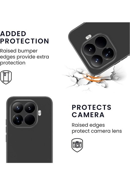 Xiaomi 15T Pro Uyumlu Silikon Kılıf - Kamera Korumalı Esnek Pastel Renk Kapak - Lacivert fiyatları