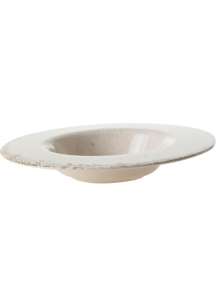 Trıbeca Makarna Tabağı Krem 28CM