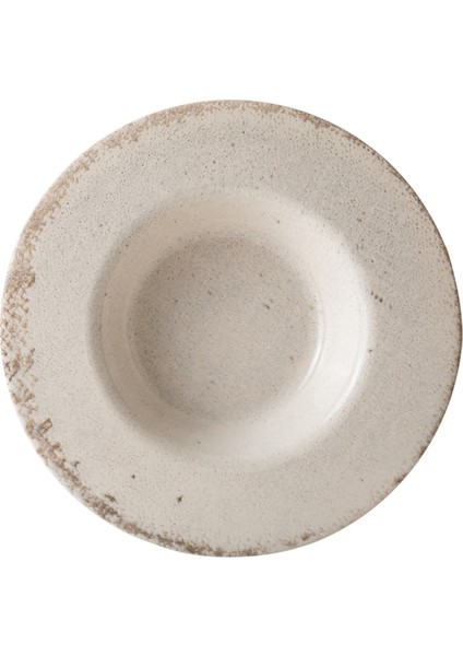 Trıbeca Makarna Tabağı Krem 28CM fırsatları
