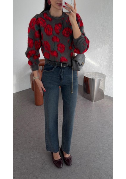 Kemerli Koyu Jean modelleri