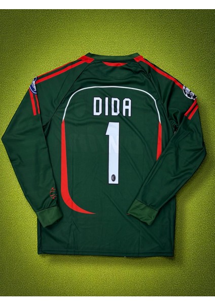 Nostaljik Efsane AC Milan Uzun Kol Dida Kaleci Forması