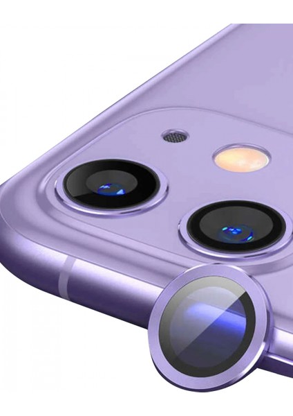 iPhone 11 Raze Metal Kamera Lens - Mor