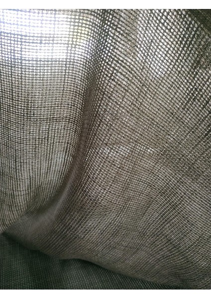 Ince Tül Fon Perde – Kahve - Pileli Dikim -Ince Dokulu - 1 Adet - KNB4242