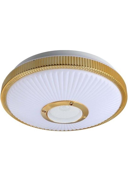 Powermaster PM-27332 Beyaz 34*8.5 cm 24 Watt Bluetooth Hoparlörlü Tavan Aydınlatma (AL-BL300) Torna