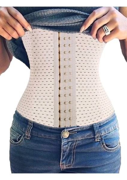 Agraflı Bel Korsesi |Lohusa & Günlük Kullanım İçin Bel incelten Toparlayıcı Korse| Siyah, Ten