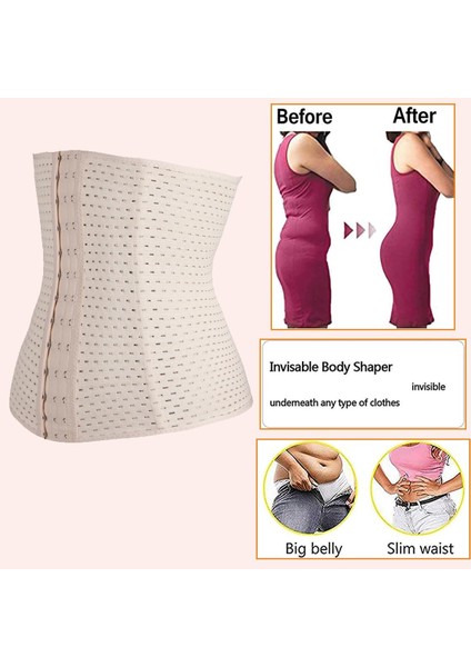 Agraflı Bel Korsesi |Lohusa & Günlük Kullanım İçin Bel incelten Toparlayıcı Korse| Siyah, Ten fiyatları