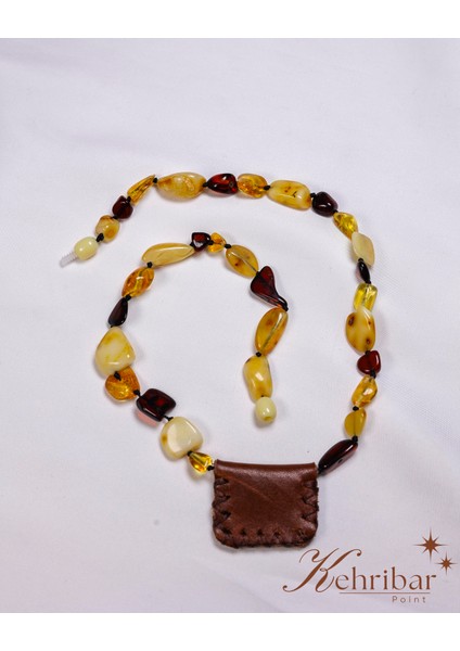 Genç Model Cevşenli Kehribar Kolye indirimleri