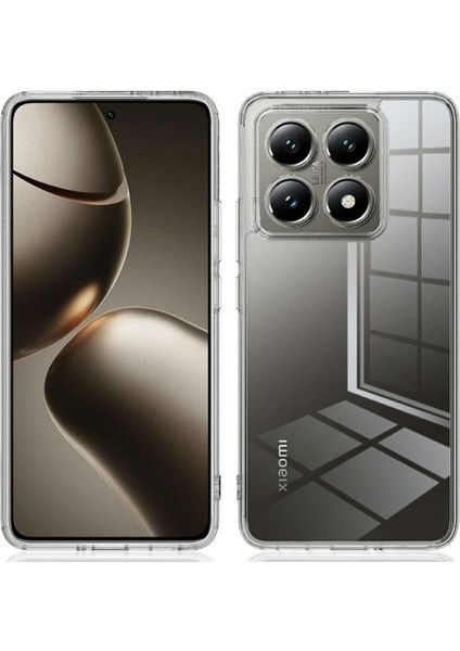 Xiaomi 15T Uyumlu Silikon Kılıf - Kamera Korumalı Esnek Pastel Renk Kapak - Şeffaf fırsatları