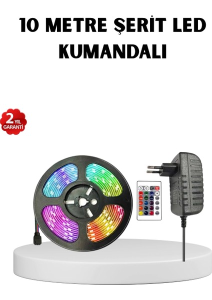 Renkli Smart LED Şerit – Suya Dayanıklı, Esnek, Enerji Tasarruflu