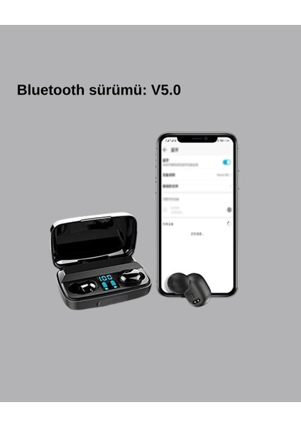 A10S Tws Bluetooth 5.0 Kulaklık – Powerbank’li Şarj Kutusu, Dokunmatik Kontrol, Gerçek Stereo fırsatları