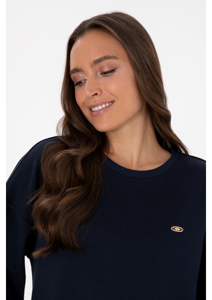 Kadın Lacivert Sweatshirt 50314211-VR033 fiyatları