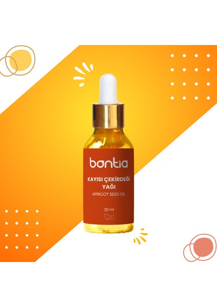 Kayısı Çekirdeği Yağı 20 ml - %100 Saf Soğuk Sıkım Saç ve Cilt Bakımı - Bitkisel Yağ fiyatları