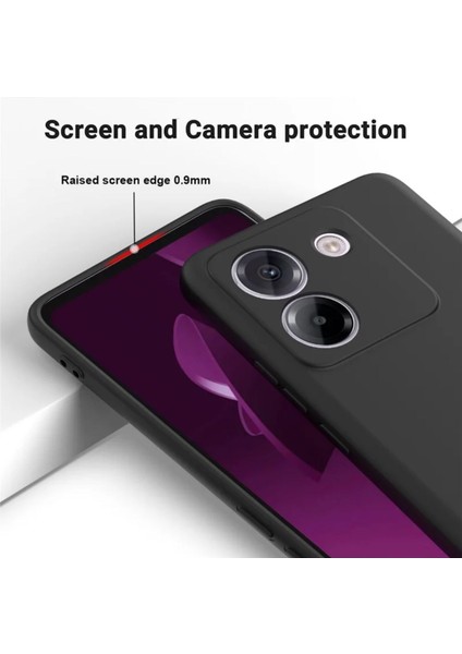 Poco M7 Pro Uyumlu Silikon Kılıf - Kamera Korumalı Esnek Pastel Renk Kapak - Gri fırsatları