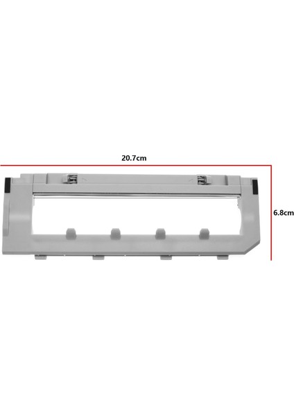 Roborock Q7 Max & Q7 Max Plus Uyumlu Siyah Ana Fırça Kapağı modelleri