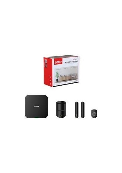 ART-ARC3800H-03-W2(868)-B Kablosuz Alarm Sistemi Siyah