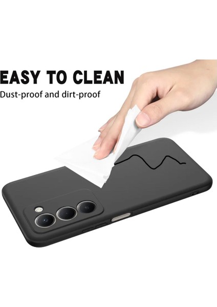 Redmi 15 Uyumlu Silikon Kılıf - Kamera Korumalı Esnek Pastel Renk Kapak - Lacivert modelleri