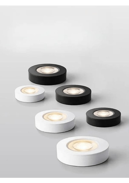 Ledenerji LED Spot Armatür 5W Beyaz Kasa 3000K Mini Sıva Üstü Yuvarlak Modern Aydınlatma fiyatları