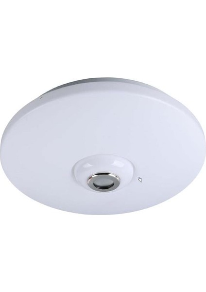 Powermaster PM-27331 Beyaz 34*9 cm 24 Watt Bluetooth Hoparlörlü Tavan Aydınlatma (AL-BL301) Tornavi