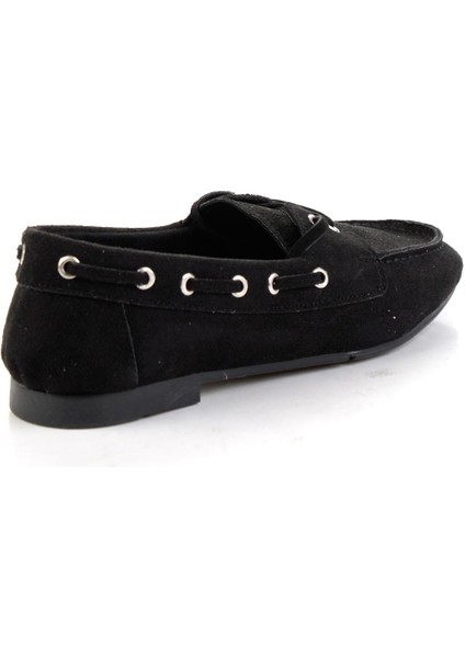 Siyah Kadın Loafer Ayakkabı K01503727572 modelleri