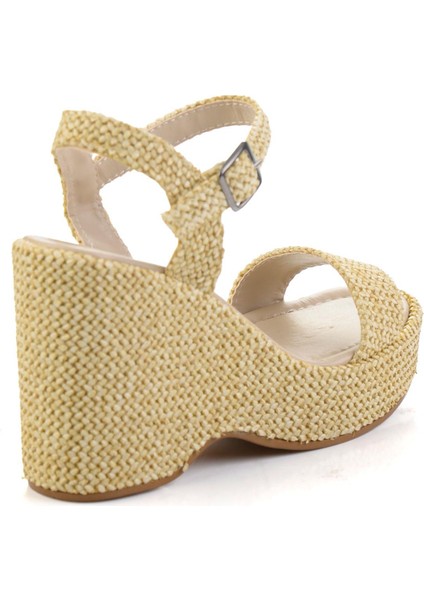 Bej Kadın Dolgu Topuklu Ayakkabı K05688950228 modelleri