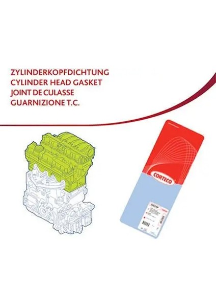 83403148 Silindir Kapak Contasi LR000635