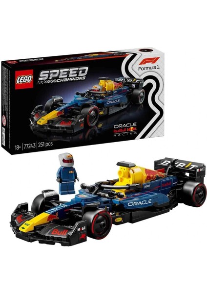 77243 LEGO Speed Champ. Oracle Red Bull Racing RB20 F1 251 Parça +18 Yaş indirimleri