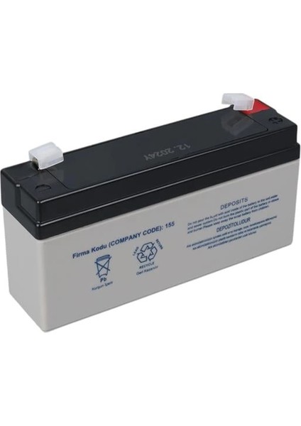 Yh-63.2 6 Volt - 3.2 Amper Akü (125X33X60 Mm) fiyatları