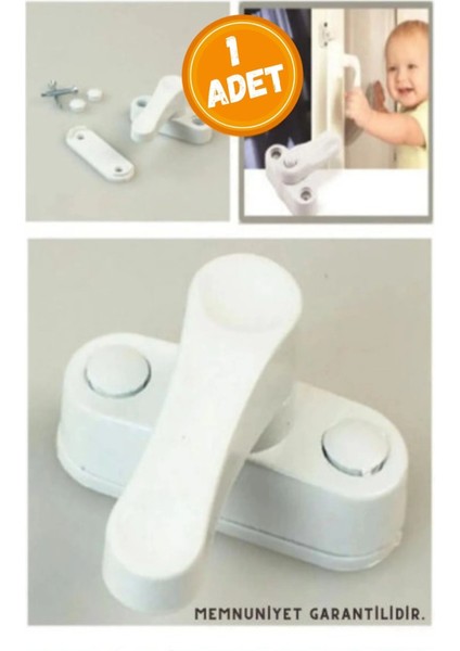 Mulvxkrg KRG02 Kırılmaz Metal Pimapen Pencere Emniyet Çocuk Kilidi (Mulvix)