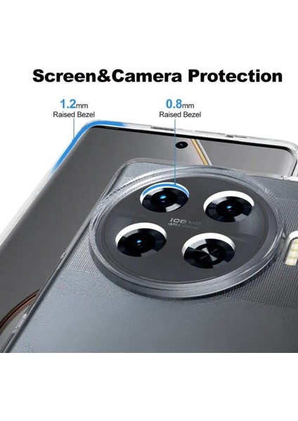 Tecno Spark 20 Pro Plus Uyumlu Şeffaf Silikon Kılıf - Kamera Korumalı Esnek Tam Koruma Kapak indirimleri