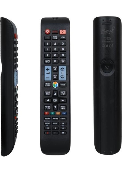 Küçük Kalıp RM-D1078+L Samsung Netflix Source Tuşlu LCD LED Tv Kumanda