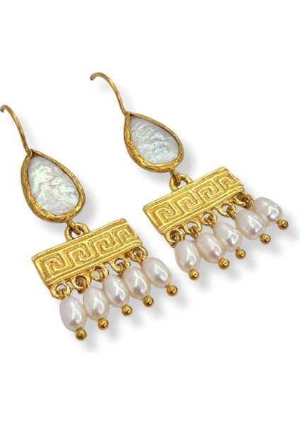 Golden Traces No:1 Altın Kaplama Küpe fiyatları