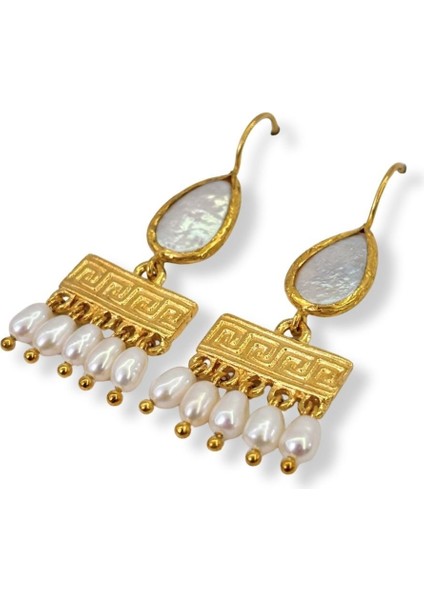 Golden Traces No:1 Altın Kaplama Küpe fırsatları