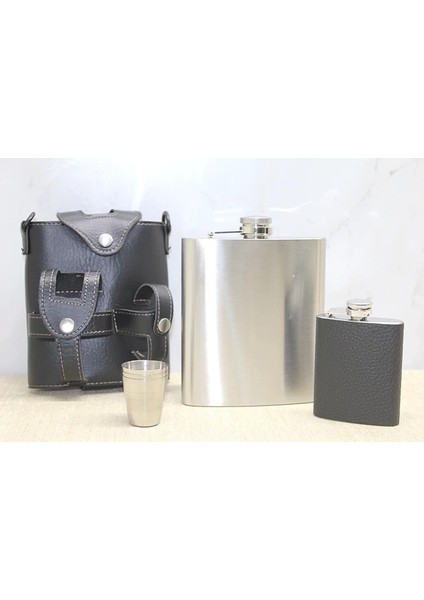 Mulvxkrg KRG02 Deri Kılıflı Matara Seti ALK3930 (Mulvix)