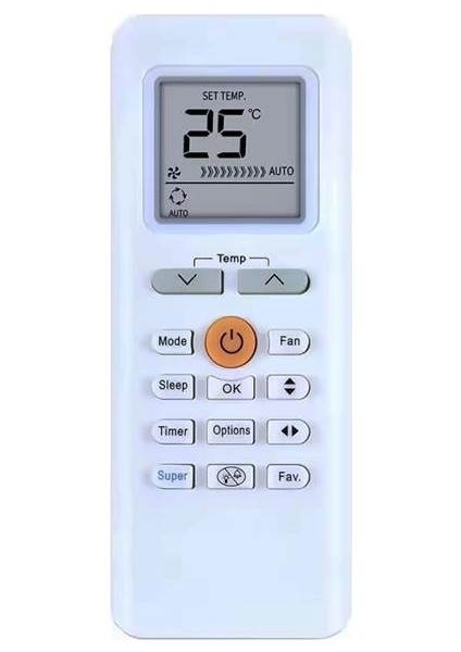 Midea Blanc 12000 Btu Klima Kumandası